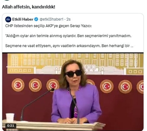Gelecek Partisi'nden itiraf gibi açıklama: 'Kandırıldık'