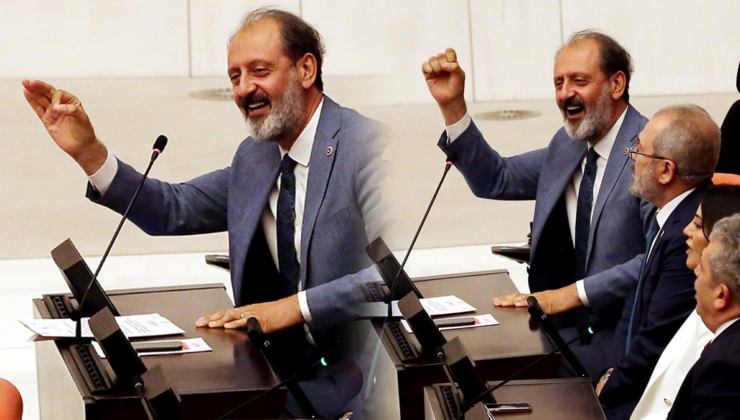 AKP'li vekil Meclis'te salavat getirdi