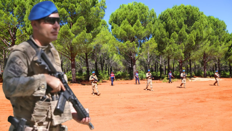 Muğla’da İHA’lar havalandı, komandolar devriyeye çıktı