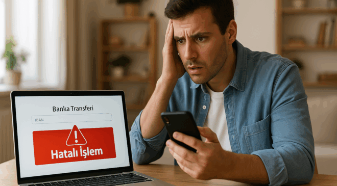 IBAN'dan para gönderirken yaptığı bir hata başına işler açtı: İki kere kontrol edin!