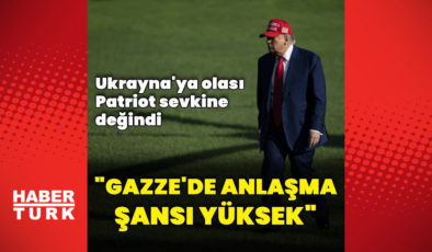 Trump'tan Gazze açıklaması
