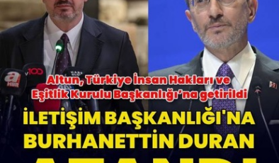 Yılmaz'dan Duran'a kutlama mesajı