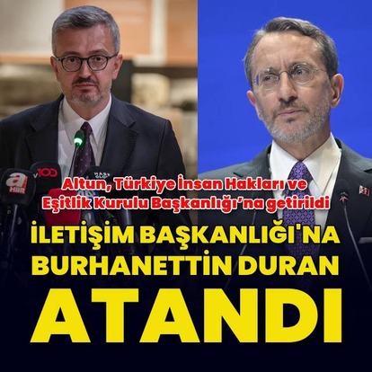 Yılmaz'dan Duran'a kutlama mesajı