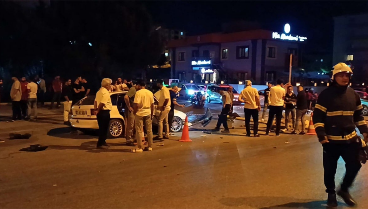 Kaza sonrası kavga: Ortalık savaş alanına döndü: Çok sayıda yaralı var