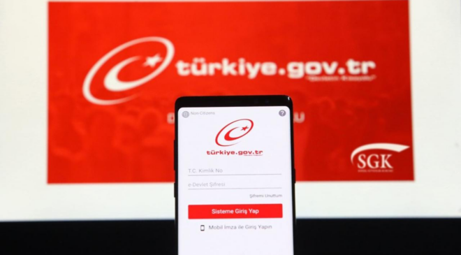 Türkiye Ulusal Coğrafi Bilgi Sistemi eDevlet'te