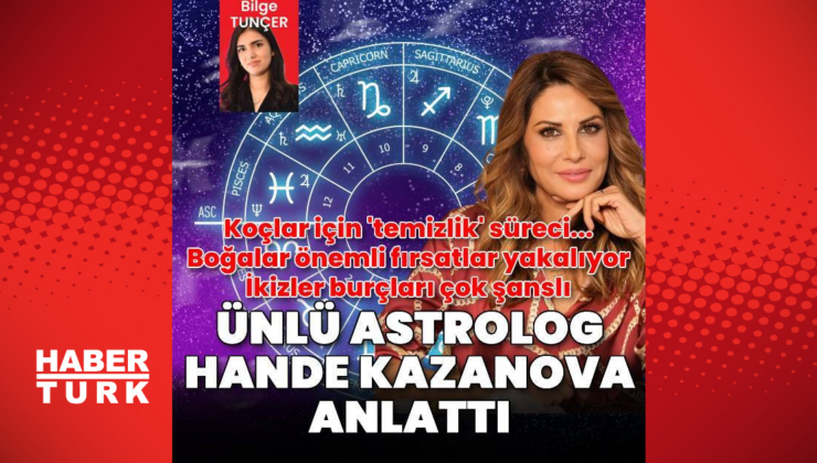 Ünlü astrolog Hande Kazanova'dan yıllık burç yorumları