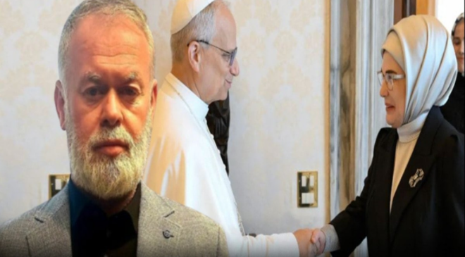 Emine Erdoğan’ın Papa ziyaretine yaptığı yorum başını yaktı! Müdür yardımcısı açığa alındı