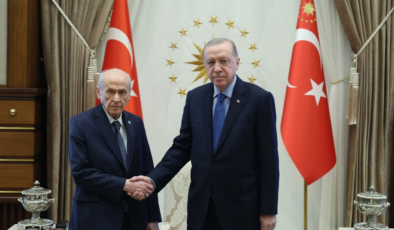 Son Dakika… Erdoğan'la Bahçeli arasında Saray'da sürpriz görüşme