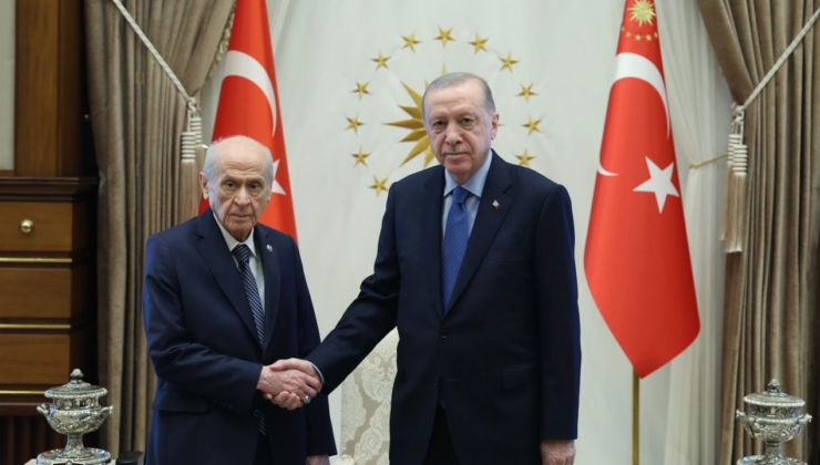 Son Dakika… Erdoğan'la Bahçeli arasında Saray'da sürpriz görüşme