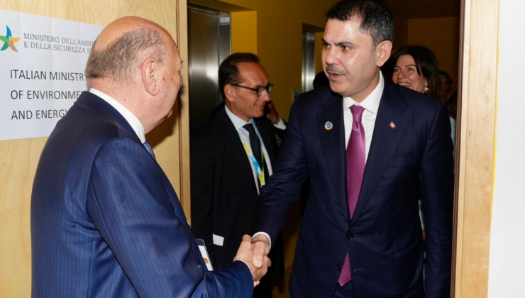 Bakan Murat Kurum, İtalyan mevkidaşı ile görüştü