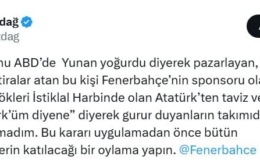Ümit Özdağ’dan Fenerbahçe sponsoruna tepki