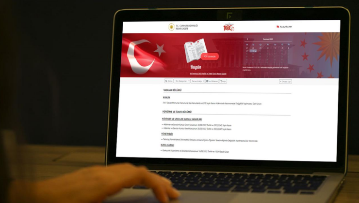 Atama kararları Resmi Gazete'de yayımlandı