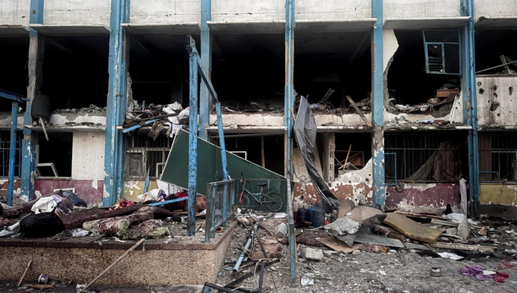 Katil İsrail'den okula hava saldırısı: 6 ölü, çok sayıda yaralı