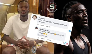 Beşiktaş Tammy Abraham'ı açıkladı! 7 yıl önce söz vermişti…
