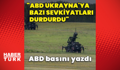 "Pentagon Ukrayna'ya bazı füzelerin sevkiyatını durdurdu"