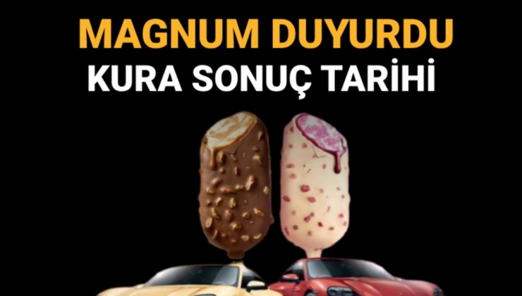 Magnum Porsche çekiliş sonuçları ne zaman açıklanacak? (Magnum kura çekilişi saati)