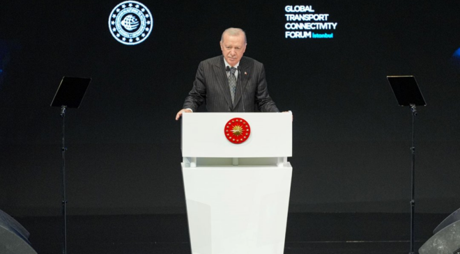 Cumhurbaşkanı Erdoğan: Yeni ulaştırma koridorları önemli