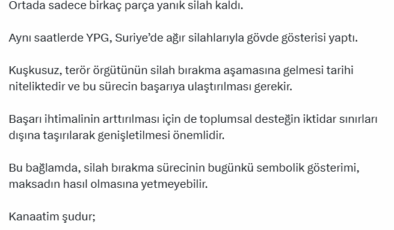 AKP'li eski vekilden çarpıcı 'öneri': YPG dahil edildiğinde çarpan etkisi artacak