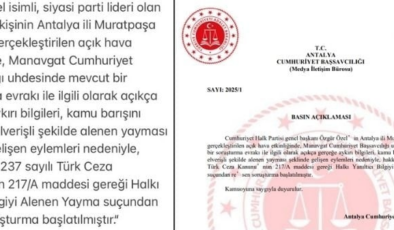 Son dakika… Özgür Özel'e Antalya'da jet soruşturma