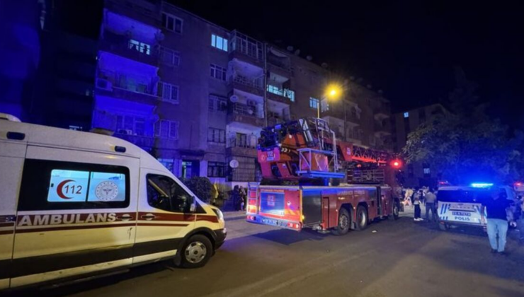 5 katlı bina tahliye edildi