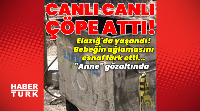 Canlı canlı çöpe attı! Esnaf fark etti