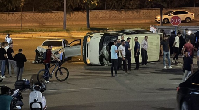 Kayseri'de trafik kazası: 9 yaralı