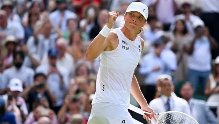 Polonyalı Iga Swiatek Wimbledon'da ilk kez şampiyon oldu
