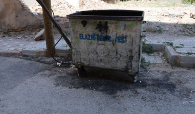 Çöp konteynerinde yeni doğmuş bebek!