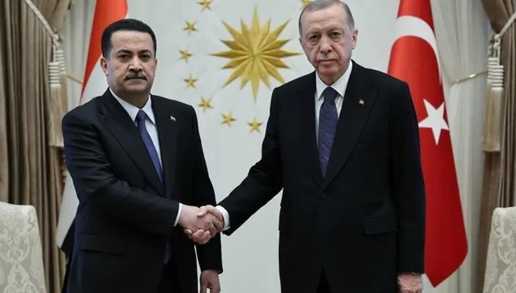 Cumhurbaşkanı Erdoğan, Irak Başbakanı Sudani ile görüştü