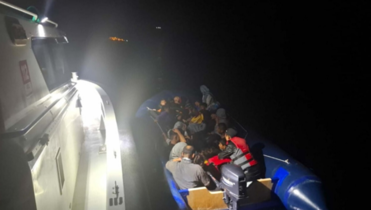 Çanakkale’de 36 kaçak göçmen yakalandı