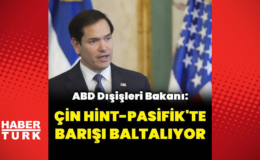 "Çin Hint-Pasifik'te barışı baltalıyor"