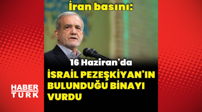 "Pezeşkiyan'ın bulunduğu bina vuruldu"