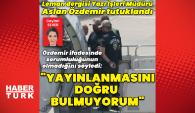 Aslan Özdemir tutuklandı