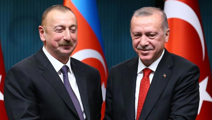 Cumhurbaşkanı Erdoğan, Aliyev ile görüştü