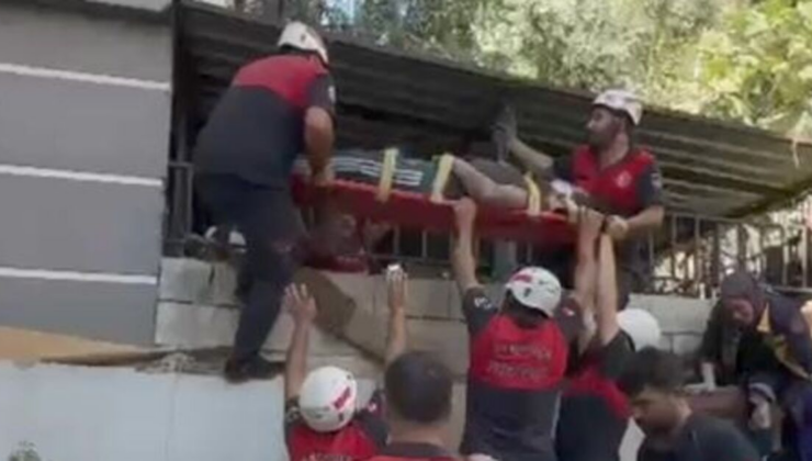 Epilepsi nöbeti geçirdi! 4.kattan düştü!