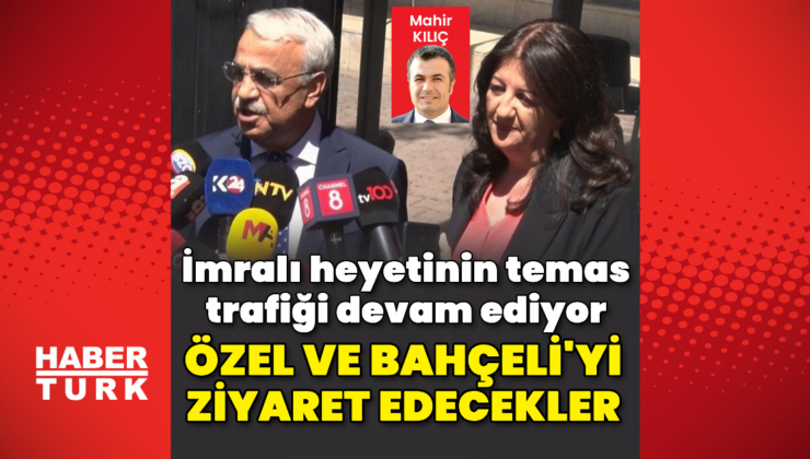 Özel ve Bahçeli'yi ziyaret edecekler