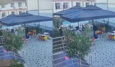 Kafeteryayı kırıp döktüler: Geri dönüp özür dilediler