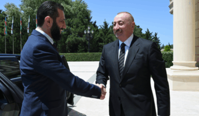 Aliyev ve Şaraa Bakü'de buluştu