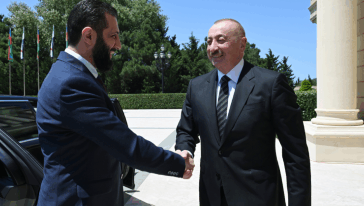 Aliyev ve Şaraa Bakü'de buluştu