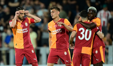 Galatasaray'dan 5 golü prova