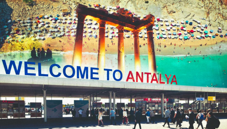 Antalya son 5 yılın temmuz ayı günlük ziyaretçi rekorunu kırdı