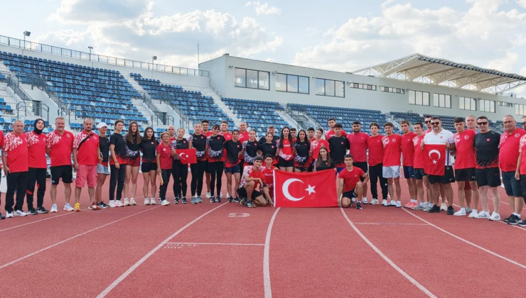 U20 Milli Atletizm Takımı'ndan 15 madalya