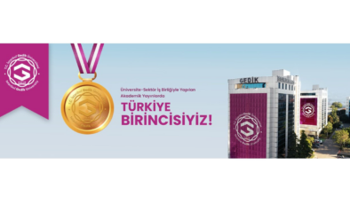 İstanbul Gedik Üniversitesi, Üniversite-Sektör İş Birliği’nde Türkiye birincisi oldu