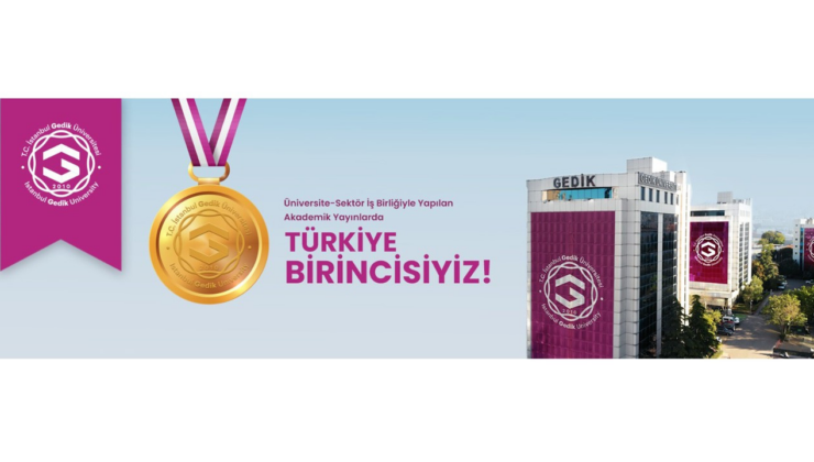İstanbul Gedik Üniversitesi, Üniversite-Sektör İş Birliği’nde Türkiye birincisi oldu