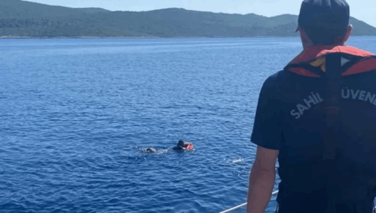 18 yıl hapis cezası bulunan firari, Sinop’ta denizde yüzerken yakalandı