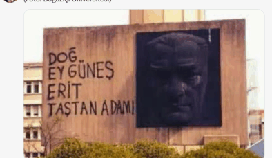 Milat Gazetesi Ankara Temsilcisi'nden skandal Atatürk paylaşımı!