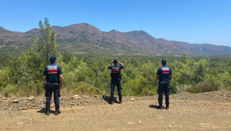 Datça'da ormanlık alana izinsiz giren 3 kişiye idari işlem uygulandı