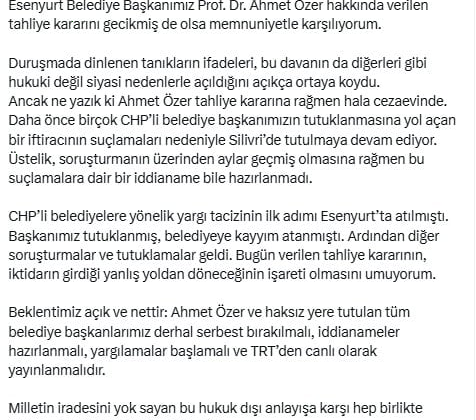 Ekrem İmamoğlu'ndan TRT çıkışı