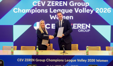 Zeren Group, CEV Kadınlar Şampiyonlar Ligi'nin isim sponsoru oldu