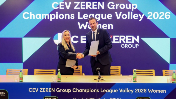 Zeren Group, CEV Kadınlar Şampiyonlar Ligi'nin isim sponsoru oldu